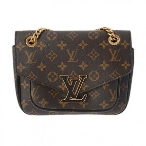 Louis Vuitton Monogram Passy Brown Canvas Shoulder Bag